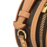 LOUIS VUITTON ルイヴィトン モノグラム ミニ ボワットシャポー 2WAY キャメル/ブラック M83575 レディース モノグラムキャンバス ショルダーバッグ ABランク 中古 銀蔵