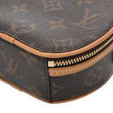 LOUIS VUITTON ルイヴィトン モノグラム ミニ ボワットシャポー 2WAY キャメル/ブラック M83575 レディース モノグラムキャンバス ショルダーバッグ ABランク 中古 銀蔵