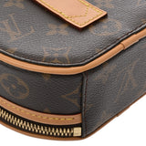 LOUIS VUITTON ルイヴィトン モノグラム ミニ ボワットシャポー 2WAY キャメル/ブラック M83575 レディース モノグラムキャンバス ショルダーバッグ ABランク 中古 銀蔵