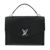 LOUIS VUITTON ルイヴィトン マイロックミー サッチェル ノワール M54849 レディース トリヨンレザー ショルダーバッグ ABランク 中古 銀蔵