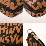 LOUIS VUITTON ルイヴィトン モノグラムグラフィティ グラフィティ ポシェットアクセソワール ピーチ M92193 レディース モノグラムキャンバス 長財布 ABランク 中古 銀蔵