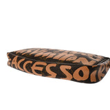 LOUIS VUITTON ルイヴィトン モノグラムグラフィティ グラフィティ ポシェットアクセソワール ピーチ M92193 レディース モノグラムキャンバス 長財布 ABランク 中古 銀蔵