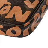 LOUIS VUITTON ルイヴィトン モノグラムグラフィティ グラフィティ ポシェットアクセソワール ピーチ M92193 レディース モノグラムキャンバス 長財布 ABランク 中古 銀蔵