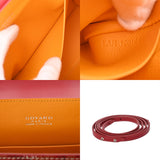 GOYARD ゴヤール サイゴンミニ レッド SAIGONMINTY02CL02P レディース ゴヤールディンキャンバス/シュヴロッシュカーフ ショルダーバッグ Aランク 中古 銀蔵