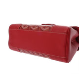 GOYARD ゴヤール サイゴンミニ レッド SAIGONMINTY02CL02P レディース ゴヤールディンキャンバス/シュヴロッシュカーフ ショルダーバッグ Aランク 中古 銀蔵