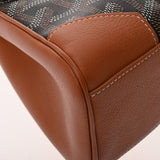 GOYARD ゴヤール サイゴンミニ ブラウン SAIGONMINTY02CL02P レディース ゴヤールディンキャンバス/シュヴロッシュカーフ ショルダーバッグ Aランク 中古 銀蔵
