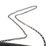 JIMMY CHOO ジミーチュウ チェーンショルダー グリーン レディース 型押しパイソン ショルダーバッグ Aランク 中古 銀蔵