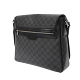LOUIS VUITTON ルイヴィトン ダミエグラフィット ダニエル MM ブラック N58029 メンズ ダミエグラフィットキャンバス ショルダーバッグ Aランク 中古 銀蔵