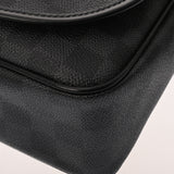 LOUIS VUITTON ルイヴィトン ダミエグラフィット ダニエル MM ブラック N58029 メンズ ダミエグラフィットキャンバス ショルダーバッグ Aランク 中古 銀蔵