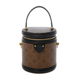 LOUIS VUITTON ルイヴィトン モノグラムリバース カンヌ ブラウン M43986 レディース モノグラムキャンバス バニティバッグ ABランク 中古 銀蔵