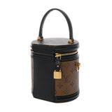 LOUIS VUITTON ルイヴィトン モノグラムリバース カンヌ ブラウン M43986 レディース モノグラムキャンバス バニティバッグ ABランク 中古 銀蔵