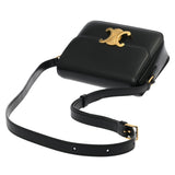 CELINE セリーヌ ティーン トリオンフ ブラック 188423BF438NO レディース カーフ ショルダーバッグ Aランク 中古 銀蔵