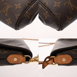 LOUIS VUITTON ルイヴィトン モノグラム フェイボリット MM ブラウン M40718 レディース モノグラムキャンバス ショルダーバッグ Bランク 中古 銀蔵