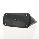 CHANEL シャネル カンボンライン ラージトート ブラック/ブラックエナメル A25169 レディース カーフ トートバッグ ABランク 中古 銀蔵