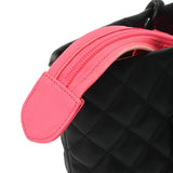 CHANEL シャネル カンボンライン ラージトート ブラック/ブラックエナメル A25169 レディース カーフ トートバッグ ABランク 中古 銀蔵