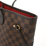 LOUIS VUITTON ルイヴィトン ダミエ ネヴァーフル MM ブラウン N40599 レディース ダミエキャンバス トートバッグ ABランク 中古 銀蔵