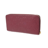 LOUIS VUITTON ルイヴィトン モノグラムアンプラント ジッピーウォレット オロール M60549 レディース レザー 長財布 ABランク 中古 銀蔵