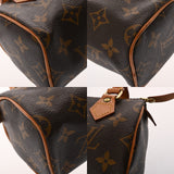 LOUIS VUITTON ルイヴィトン モノグラム ミニ スピーディ ブラウン M41534 レディース モノグラムキャンバス ハンドバッグ ABランク 中古 銀蔵