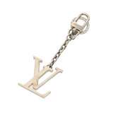 LOUIS VUITTON ルイヴィトン LVイニシャル キーリング シルバー M65071 ユニセックス メタル キーホルダー ABランク 中古 銀蔵