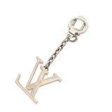 LOUIS VUITTON ルイヴィトン LVイニシャル キーリング シルバー M65071 ユニセックス メタル キーホルダー ABランク 中古 銀蔵