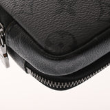 LOUIS VUITTON ルイヴィトン モノグラムエクリプス LVダブルフォンポーチ ブラック/グレー M69534 メンズ モノグラムエクリプスキャンバス ショルダーバッグ Aランク 中古 銀蔵
