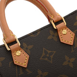 LOUIS VUITTON ルイヴィトン モノグラム プティット サックプラ 旧型 2WAY ブラウン M69442 レディース モノグラムキャンバス ハンドバッグ ABランク 中古 銀蔵
