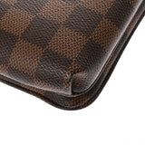 LOUIS VUITTON ルイヴィトン ダミエ トワイス エベヌ N48259 レディース ダミエキャンバス ショルダーバッグ Aランク 中古 銀蔵