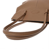 TOD’S トッズ トートバッグ ベージュ レディース レザー ハンドバッグ ABランク 中古 銀蔵