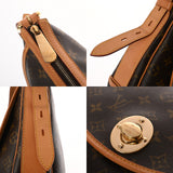 LOUIS VUITTON ルイヴィトン モノグラム トゥラム GM ブラウン M40075 レディース モノグラムキャンバス ショルダーバッグ ABランク 中古 銀蔵