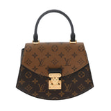 LOUIS VUITTON ルイヴィトン モノグラムリバース ティルシット ブラウン M46548 レディース モノグラムキャンバス バニティバッグ Aランク 中古 銀蔵