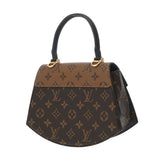 LOUIS VUITTON ルイヴィトン モノグラムリバース ティルシット ブラウン M46548 レディース モノグラムキャンバス バニティバッグ Aランク 中古 銀蔵