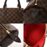 LOUIS VUITTON ルイヴィトン ダミエ スピーディ 30 ブラウン N41531 レディース ダミエキャンバス ハンドバッグ Aランク 中古 銀蔵