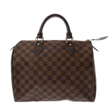 LOUIS VUITTON ルイヴィトン ダミエ スピーディ 30 ブラウン N41531 レディース ダミエキャンバス ハンドバッグ Aランク 中古 銀蔵
