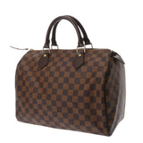 LOUIS VUITTON ルイヴィトン ダミエ スピーディ 30 ブラウン N41531 レディース ダミエキャンバス ハンドバッグ Aランク 中古 銀蔵