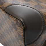 LOUIS VUITTON ルイヴィトン ダミエ ハムステッド MM ブラウン N51204 レディース ダミエキャンバス トートバッグ Aランク 中古 銀蔵