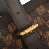 LOUIS VUITTON ルイヴィトン ダミエ ハムステッド MM ブラウン N51204 レディース ダミエキャンバス トートバッグ Aランク 中古 銀蔵