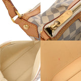 LOUIS VUITTON ルイヴィトン ダミエアズール シラクーサ PM ホワイト N41113 レディース ダミエアズールキャンバス ショルダーバッグ ABランク 中古 銀蔵