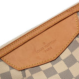 LOUIS VUITTON ルイヴィトン ダミエアズール シラクーサ PM ホワイト N41113 レディース ダミエアズールキャンバス ショルダーバッグ ABランク 中古 銀蔵