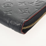 LOUIS VUITTON ルイヴィトン モノグラムアンプラント ジッピーウォレット マリーヌルージュ M62121 ユニセックス レザー 長財布 Bランク 中古 銀蔵