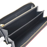 LOUIS VUITTON ルイヴィトン モノグラムアンプラント ジッピーウォレット マリーヌルージュ M62121 ユニセックス レザー 長財布 Bランク 中古 銀蔵