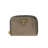 PRADA プラダ コインケース ブロンズ 1M0268 レディース レザー コインケース Bランク 中古 銀蔵