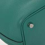 HERMES エルメス ピコタン ロック PM エクラ ヴェールヴェローヌ/ブルーノール D刻印(2019年頃) レディース トリヨンクレマンス ハンドバッグ Aランク 中古 銀蔵