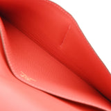 HERMES エルメス ドゴンロング ルージュピヴォワンヌ T刻印(2015年頃) ユニセックス トゴ 長財布 Aランク 中古 銀蔵