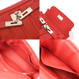 HERMES エルメス ベルリンヌ ミニ バーミリオンレッド T刻印(2015年頃) レディース ヴォースイフト ショルダーバッグ Aランク 中古 銀蔵