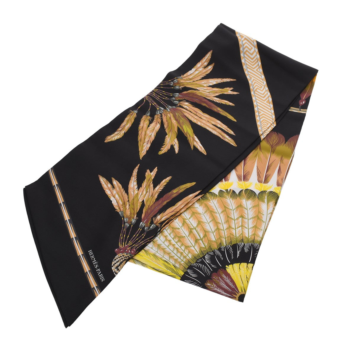 美品 HERMES エルメス マキシツイリー BRAZIL ブラジル スカーフ エルメス マキシツイリー BRAZIL ブラック/マルチ レディース スカーフ