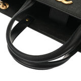 CHANEL シャネル マトラッセ 2WAYトート ブラック レディース キャビアスキン ハンドバッグ ABランク 中古 銀蔵