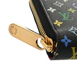 LOUIS VUITTON ルイヴィトン マルチカラー ジッピーウォレット ノワール/グルナード M60243 レディース モノグラムマルチカラー 長財布 Aランク 中古 銀蔵
