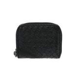 BOTTEGAVENETA ボッテガヴェネタ イントレチャート ブラック ユニセックス レザー コインケース Bランク 中古 銀蔵