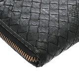 BOTTEGAVENETA ボッテガヴェネタ イントレチャート ブラック ユニセックス レザー コインケース Bランク 中古 銀蔵