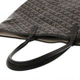GOYARD ゴヤール サンルイ PM ブラック STLOUIPMLTY01CL01P ユニセックス ゴヤールディンキャンバス/シュヴロッシュカーフ トートバッグ Bランク 中古 銀蔵